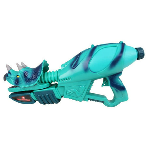 Green Dinosaur Water Gun Squirt Animal Kids Toys Games